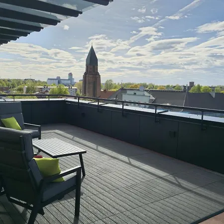 Artisa Penthouse I City View I Free Private Parking Διαμέρισμα