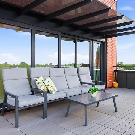 公寓 Artisa Riia Str 22 Luxury Penthouse 塔尔图