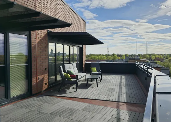 Apartment Artisa Riia Str 22 Luxury Penthouse Tartu